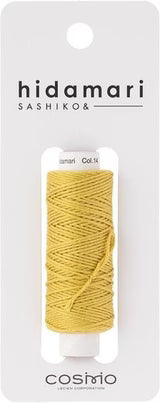 Cosmo Hidamari Sashiko Thread – Solid Colour Olive - 14
