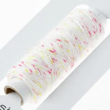 Cosmo Hidamari Sashiko Thread – Speckle Shaved Ice Pink Yellow - 103