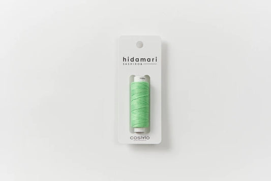 Cosmo Hidamari Sashiko Thread – Bright Green - 27