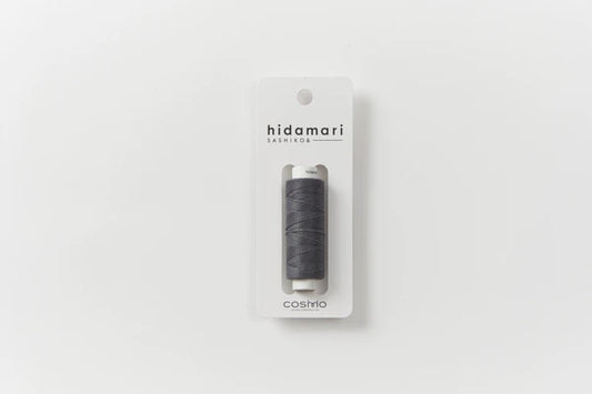Cosmo Hidamari Sashiko Thread – Dark Grey - 35