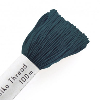 Olympus Sashiko Thread - Dark Dark Teal Blue #139
