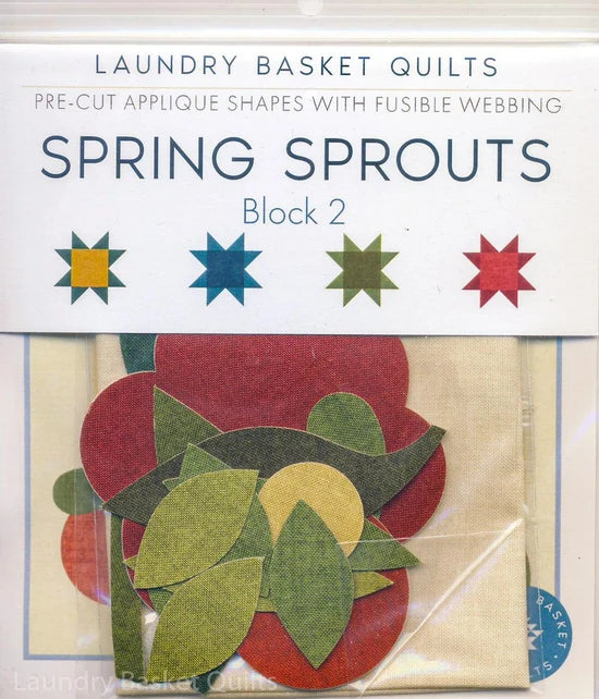 Spring Sprouts Fusible Applique Shapes - Block 2