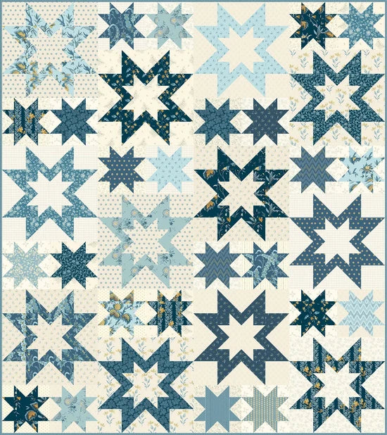 Laundry Basket Quilts - Sawtooth Star Pattern