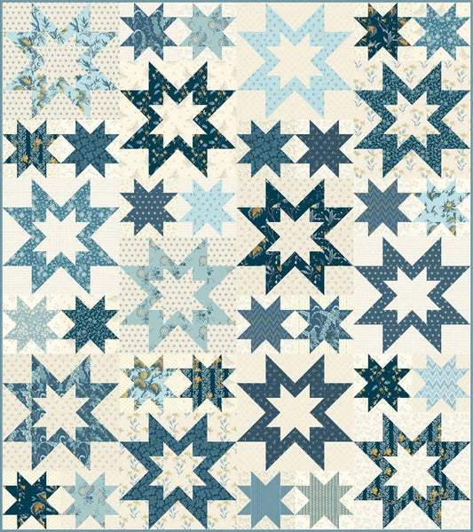 Laundry Basket Quilts - Sawtooth Star Pattern
