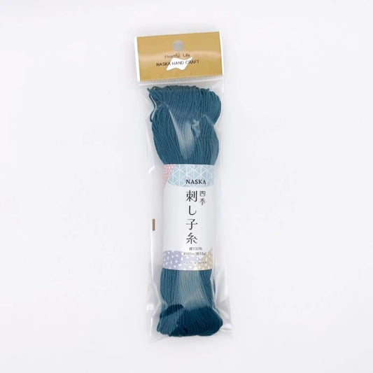Naska Sashiko Thread 80m - Wedegwood Blue #515
