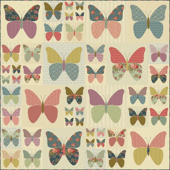 Laundry Basket Quilts - Monarch Pattern