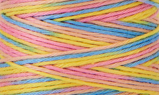 Cosmo Hidamari Sashiko Thread – Multicolour Rainbow Sorbet
