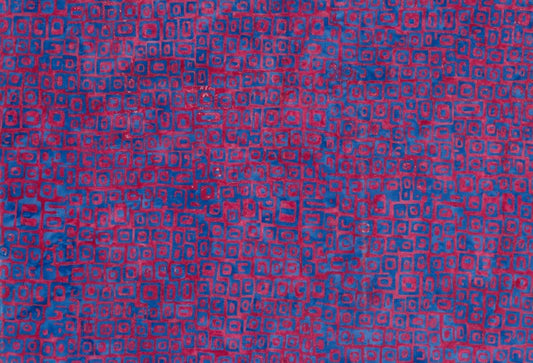 Bright Allsorts- Dark Pink and Purple Blocks