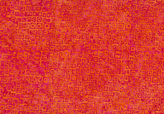Bright Allsorts- Pink and Orange Blocks