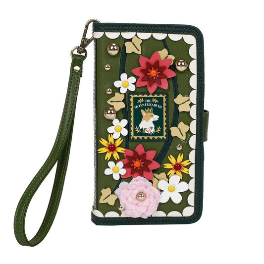 Queen Elizabeth Pub Universal Flip Phone Wallet