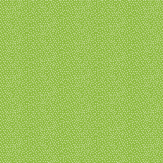 Devonstone Confetti – Grass Green with White Spots