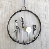 Metal Wreath – Flowers