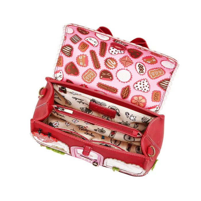 Vendula London 'Chocolate Box Mini Grace Bag'