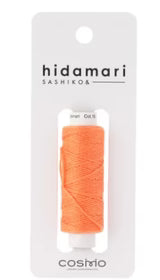 Cosmo Hidamari Sashiko Thread – Solid Colour Cantaloupe - 18
