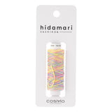 Cosmo Hidamari Sashiko Thread – Multicolour Rainbow Sorbet - 303