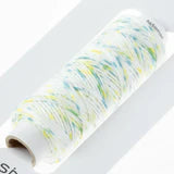 Cosmo Hidamari Sashiko Thread – Speckle Shaved Ice Yellow Green - 104