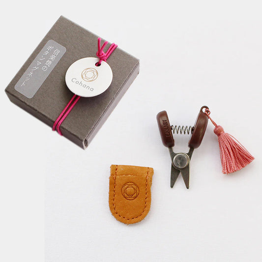 Cohana Mini Scissors of Seki – Rose Pink Tassel