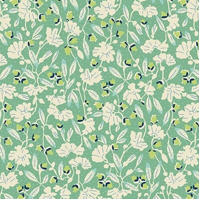 Sweet Ride – Jasmine Floral – Celadon Green