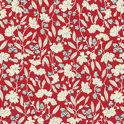 Sweet Ride – Jasmine Floral - Crimson
