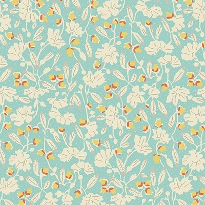Sweet Ride – Jasmine Floral - Aquamarine