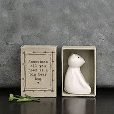 ‘Sometimes all you need is a big bear hug’