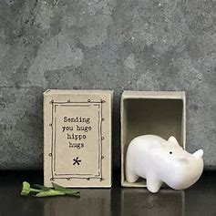 ‘Sending you huge hippo hugs’