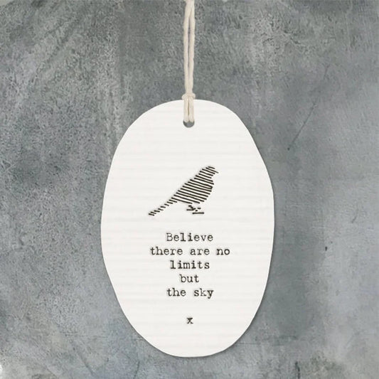 ‘Believe there are no limits but the sky’