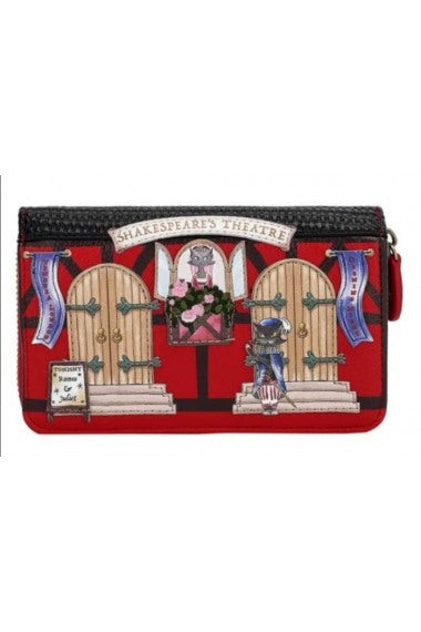 ‘Shakespeare’s Theatre: Romeo and Juliet’ Medium Zip Around Wallet