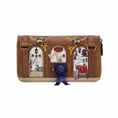 ‘Vendula Pony Club’ Large Zip Around Wallet