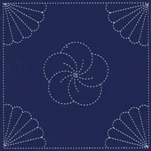 Olympus Japanese Sashiko Sampler Cloth – Fans and Plum Blossom