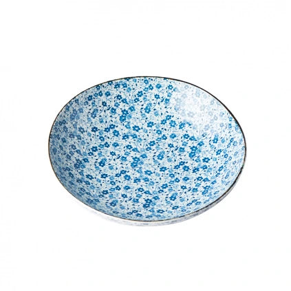 Organic Pasta Bowl with Flowing Edge