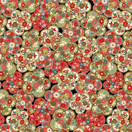 Tadashi Metallic – Geo Multi Floral