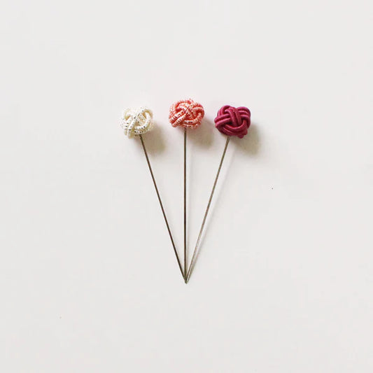 Iida Mizuhiki Pins – Pink