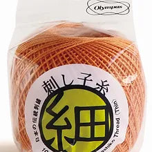Sashiko Thread Fine Burnt Orange