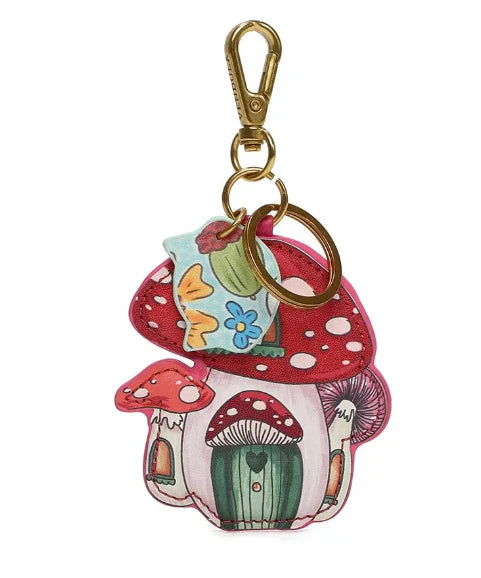 Vendula Fairy Village Toadstool House Key Charm