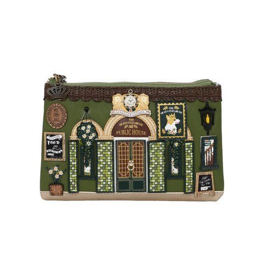 Vendula Queen Elizabeth Double Zipper Coin Purse
