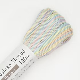 Olympus Sashiko Thread - Variegated Pastel #302