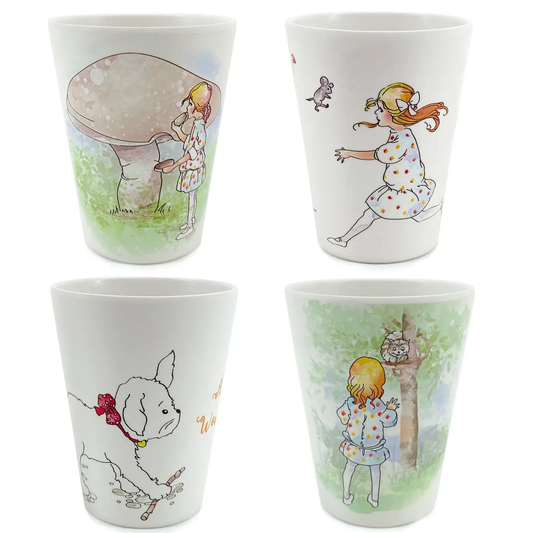 Alice in Wonderland Drinking - Cup Set