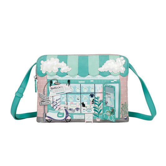 Vendula Bubble Cats Laundromat Bella Bag