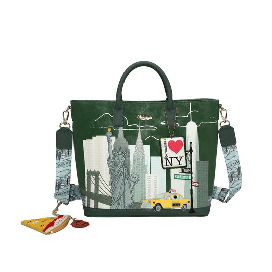 New York City Cats and Corgis Tote Bag