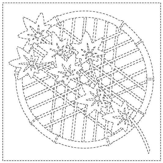 Sashiko Cloth - 'MOMIJI'