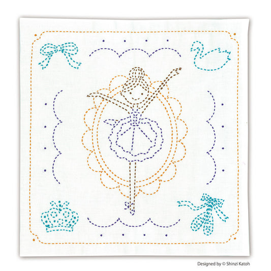 Olympus Sashiko Kit - Shinzi Katoh Swan Lake Ballerina